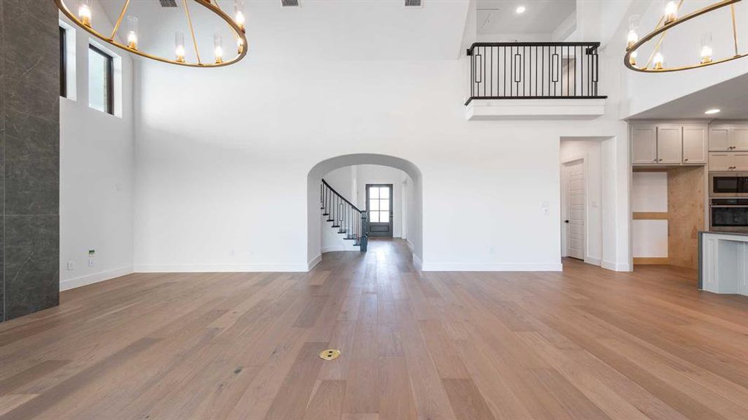 Spacious, unfurnished interior of a new home in The Tribute 60', The Colony (Image 24). Spacious, unfurnished interior of a new home in The Tribute 60', The Colony (Image 24).