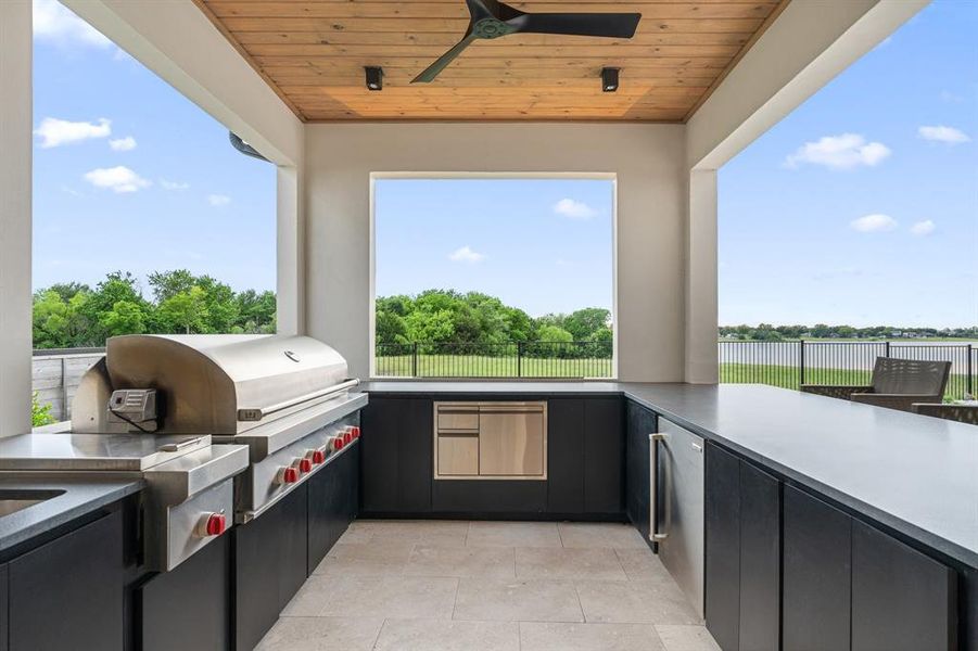 Exterior details and patio area of a home in , Frisco (Image 22).