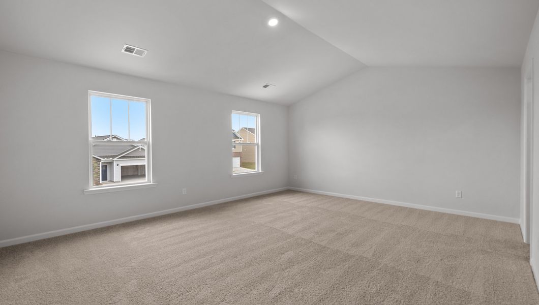 Representative unfurnished interior of a home built from the Biltmore by D.R. Horton in Woodglen, Piedmont (Image 23).