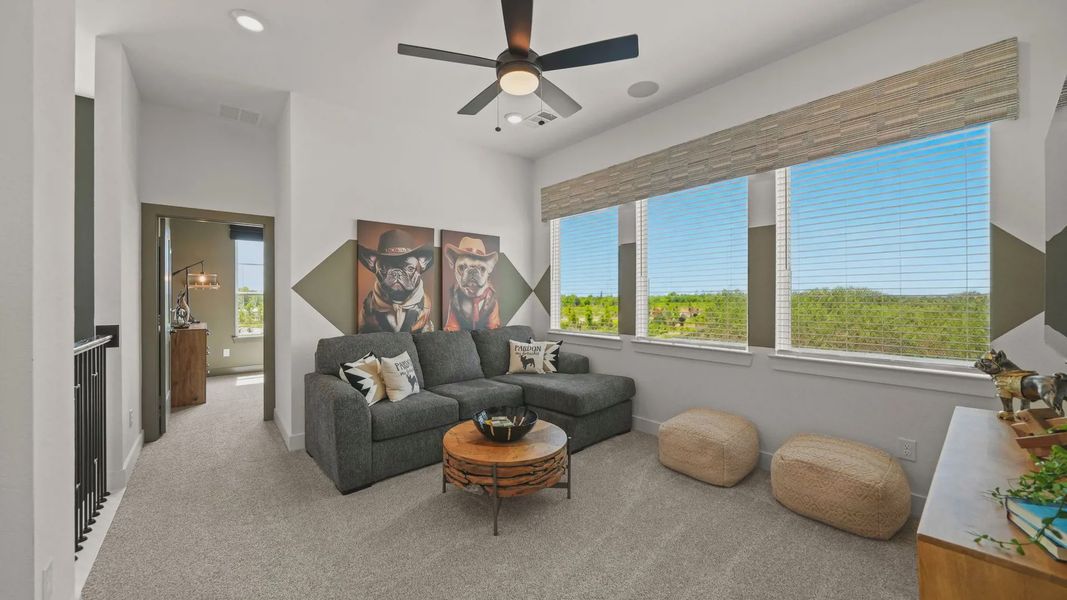 Furnished interior view inside a new home in Grange, Katy (Image 31).
