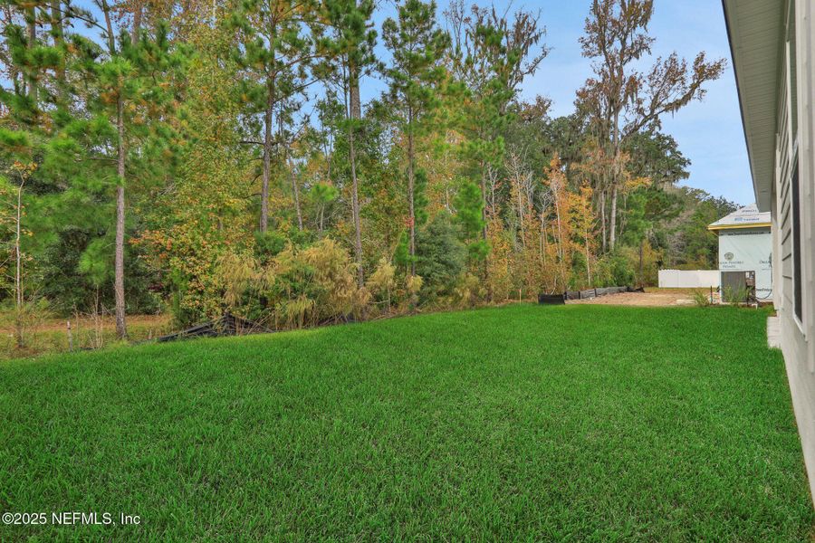 Exterior details and patio area of a home in Jennings Farm, Middleburg (Image 3). Exterior details and patio area of a home in Jennings Farm, Middleburg (Image 3).