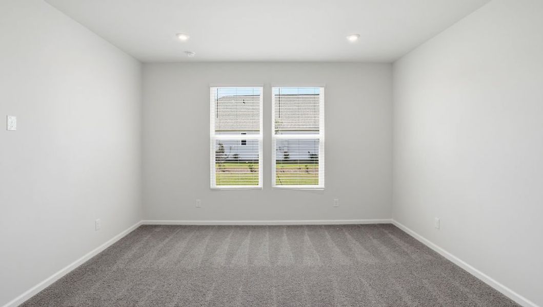 Spacious, unfurnished interior of a new home in Midpoint at New Riverside, Bluffton (Image 27).