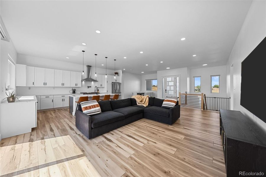 Furnished interior view inside a new home in , Parker (Image 33).