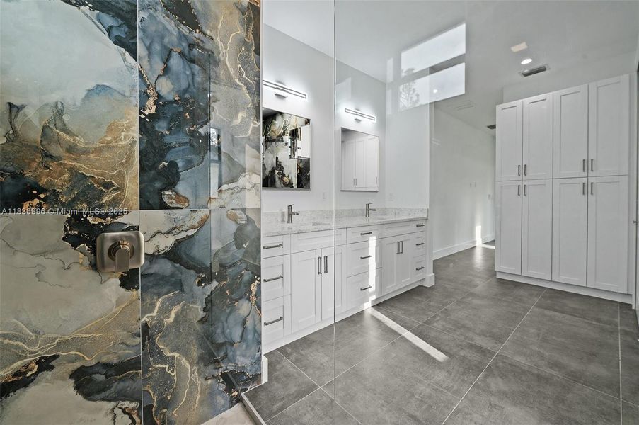 Furnished interior view inside a new home in , Naples (Image 13).