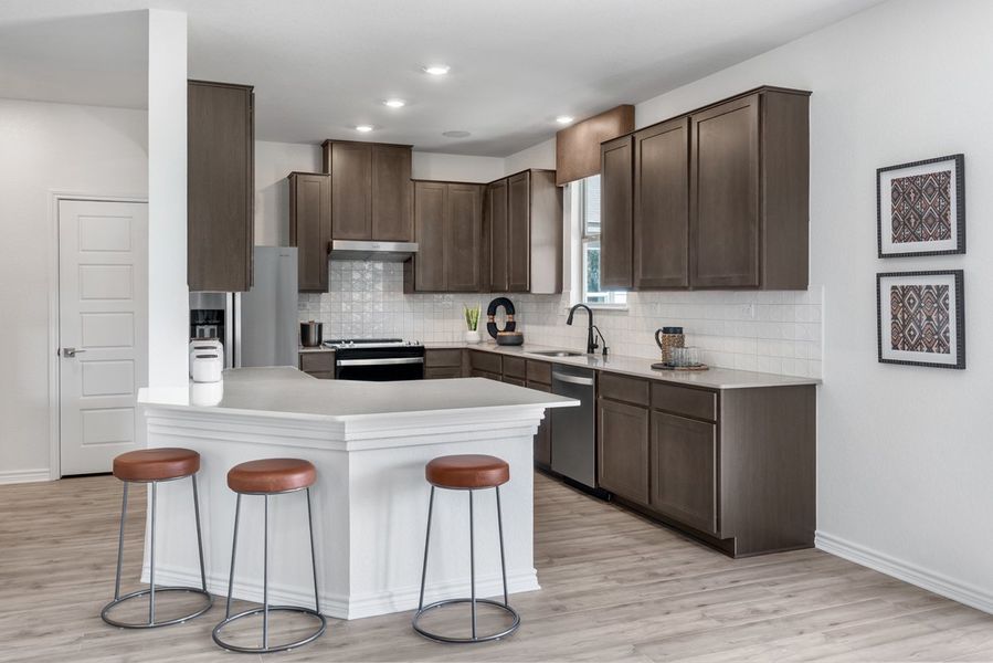 Representative furnished interior of a home built from the 1907 by KB Home in Casa Verde Ridge, San Antonio (Image 5). Representative furnished interior of a home built from the 1907 by KB Home in Casa Verde Ridge, San Antonio (Image 5).