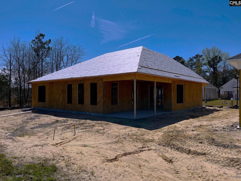 In-progress construction of a new home in Blythewood Farms, Blythewood, SC (Image 29).