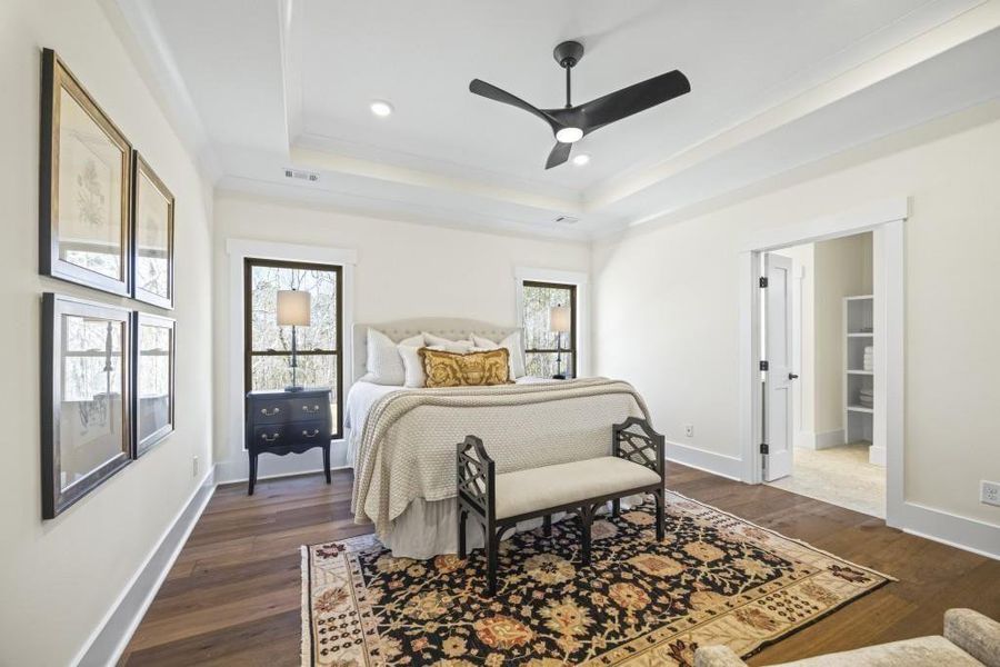 Furnished interior view inside a new home in , Toccoa (Image 46).