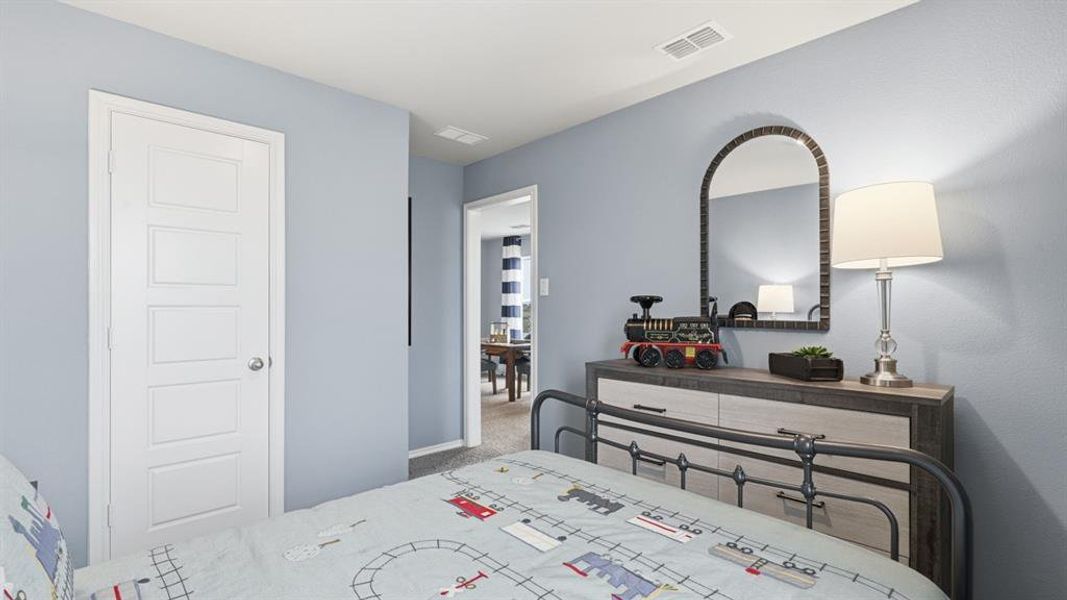 Furnished interior view inside a new home in Townes Landing, Fort Worth (Image 23). Furnished interior view inside a new home in Townes Landing, Fort Worth (Image 23).