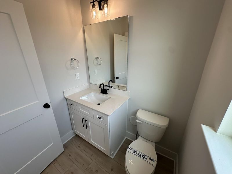 Furnished interior view inside a new home in Blythe Mill Townhomes, Waxhaw (Image 10).