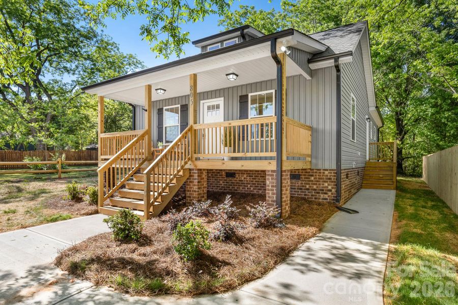 Exterior details and patio area of a home in , York (Image 27).