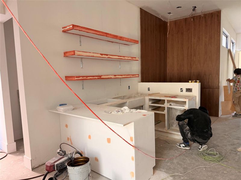 In-progress construction of a new home in , Houston, TX (Image 15).