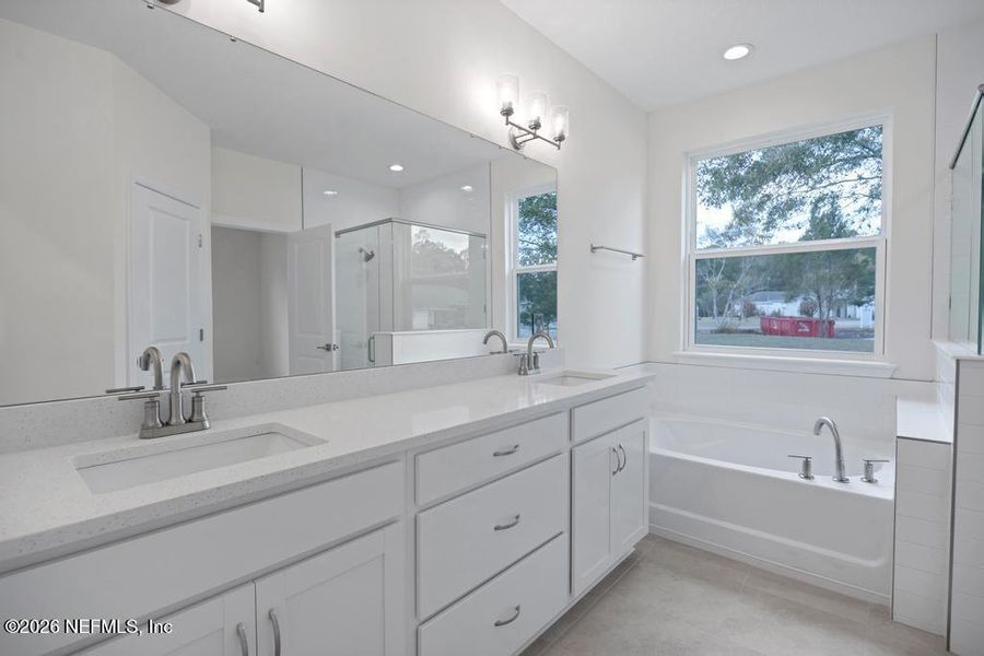 Furnished interior view inside a new home in , St. Augustine (Image 12).
