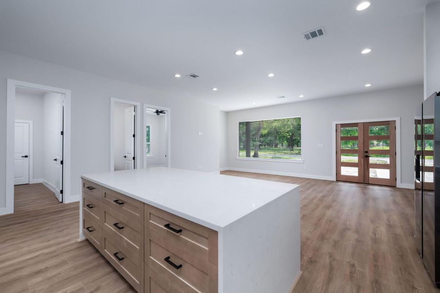 Furnished interior view inside a new home in , Trinity (Image 7).