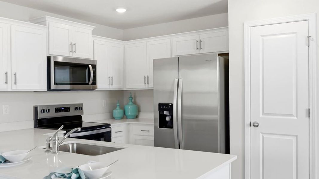 Furnished interior view inside a new home in Tanglewood Townes, Greenville (Image 15).