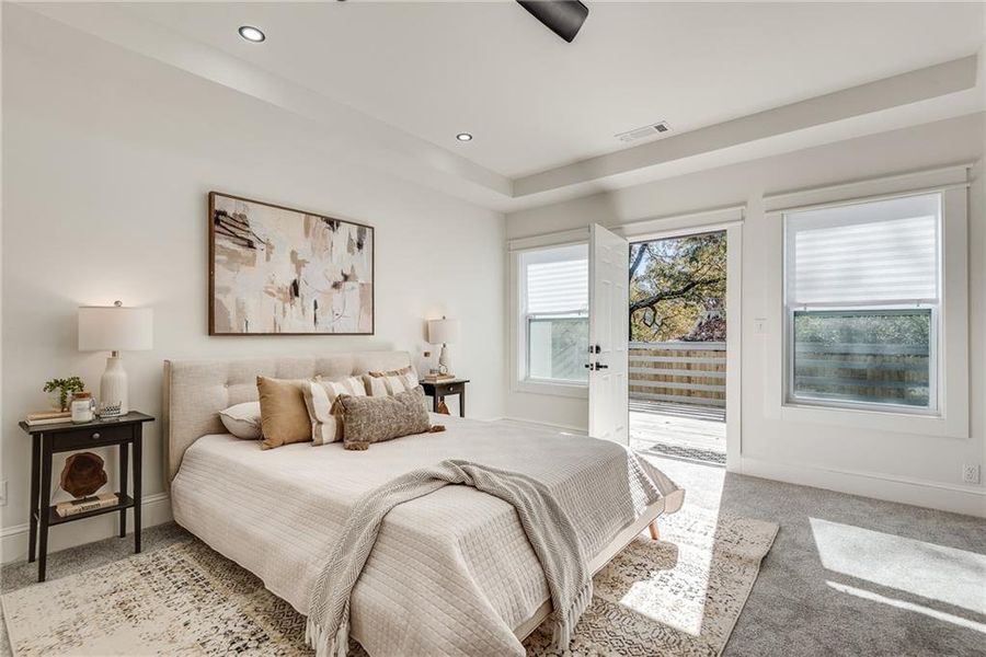 Furnished interior view inside a new home in , Atlanta (Image 52). Furnished interior view inside a new home in , Atlanta (Image 52).