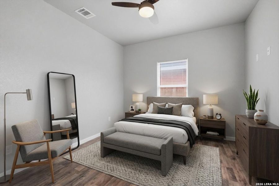 Furnished interior view inside a new home in , San Antonio (Image 7). Furnished interior view inside a new home in , San Antonio (Image 7).