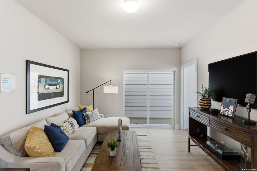 Furnished interior view inside a new home in Rose Hill, San Antonio (Image 17).