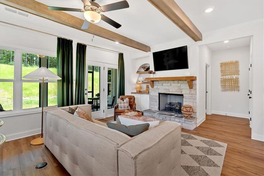 Furnished interior view inside a new home in , Villa Rica (Image 11).