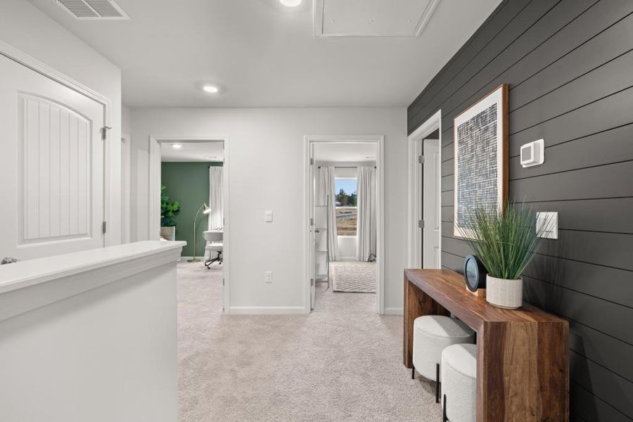Furnished interior view inside a new home in Hughes Court, Dawsonville (Image 27).