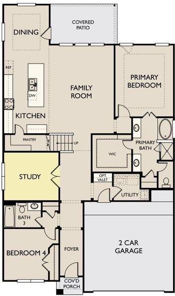 The Avery Floor plan