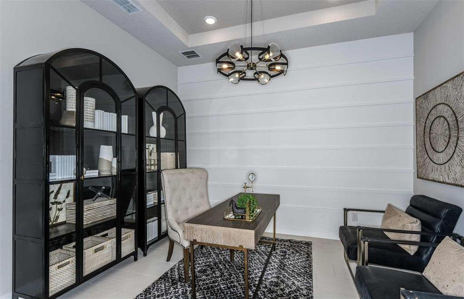 Furnished interior view inside a new home in Del Webb Stone Creek, Ocala (Image 13). Furnished interior view inside a new home in Del Webb Stone Creek, Ocala (Image 13).