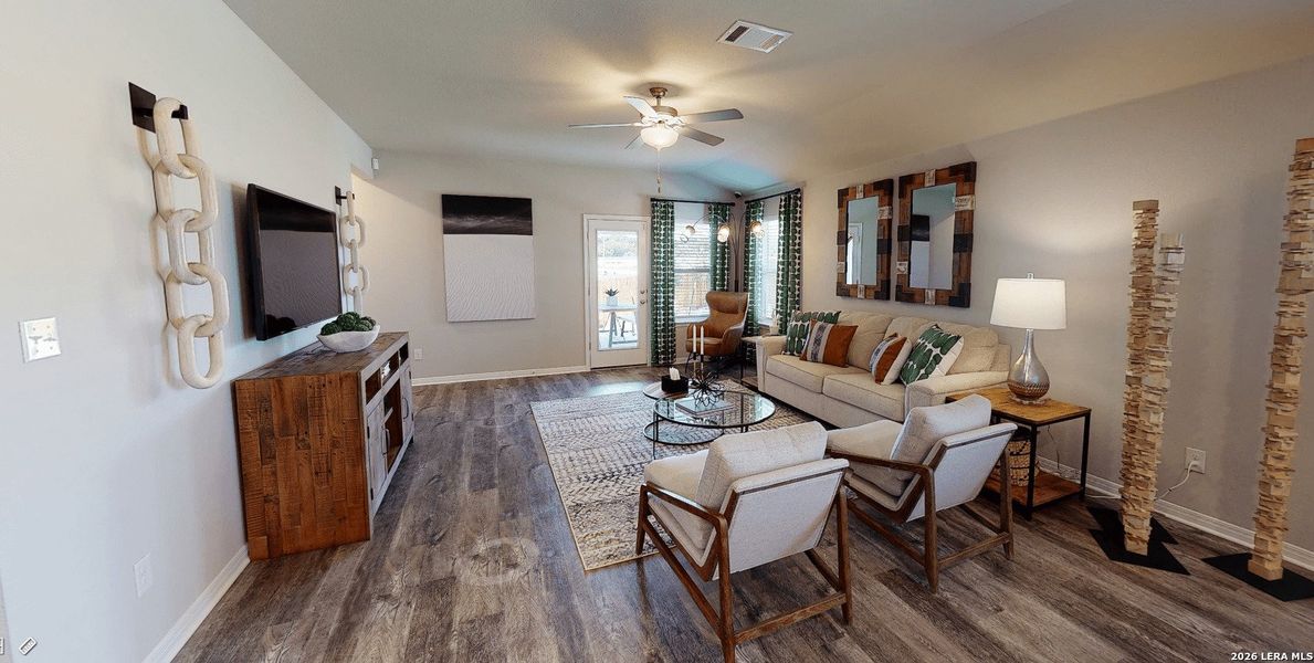 Furnished interior view inside a new home in Lark Canyon, New Braunfels (Image 8).