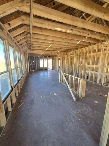 In-progress construction of a new home in Morningstar, Aledo, TX (Image 4).