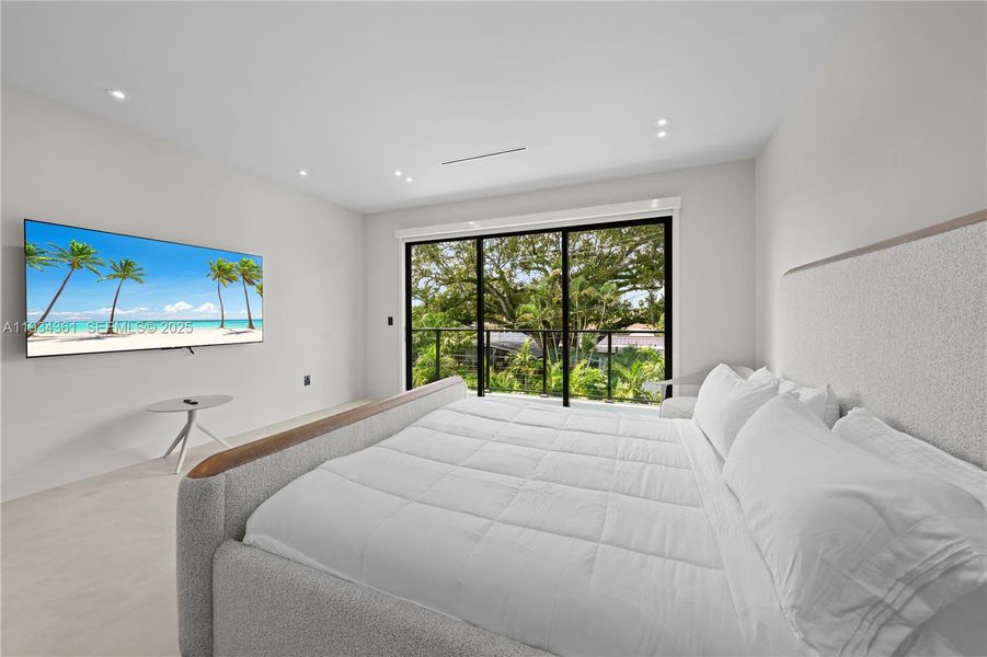 Furnished interior view inside a new home in , Miami (Image 12).