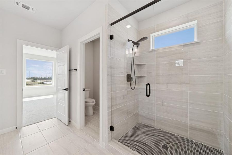 Furnished interior view inside a new home in Painted Tree Woodland West – Cottages, McKinney (Image 12). Furnished interior view inside a new home in Painted Tree Woodland West – Cottages, McKinney (Image 12).