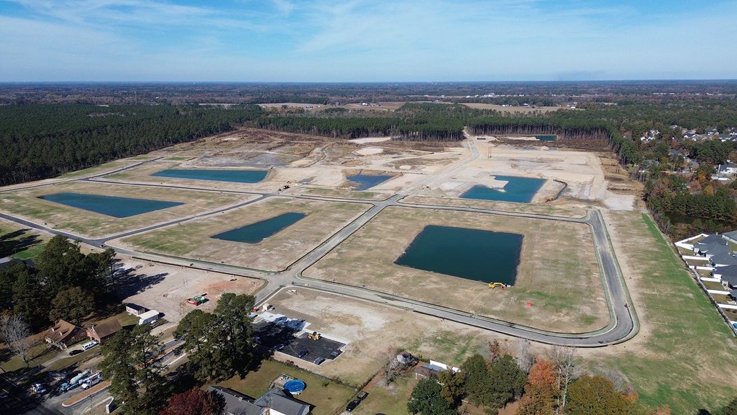 Site preparation for new homesites in Magnolia Farms, Florence (Image 19).