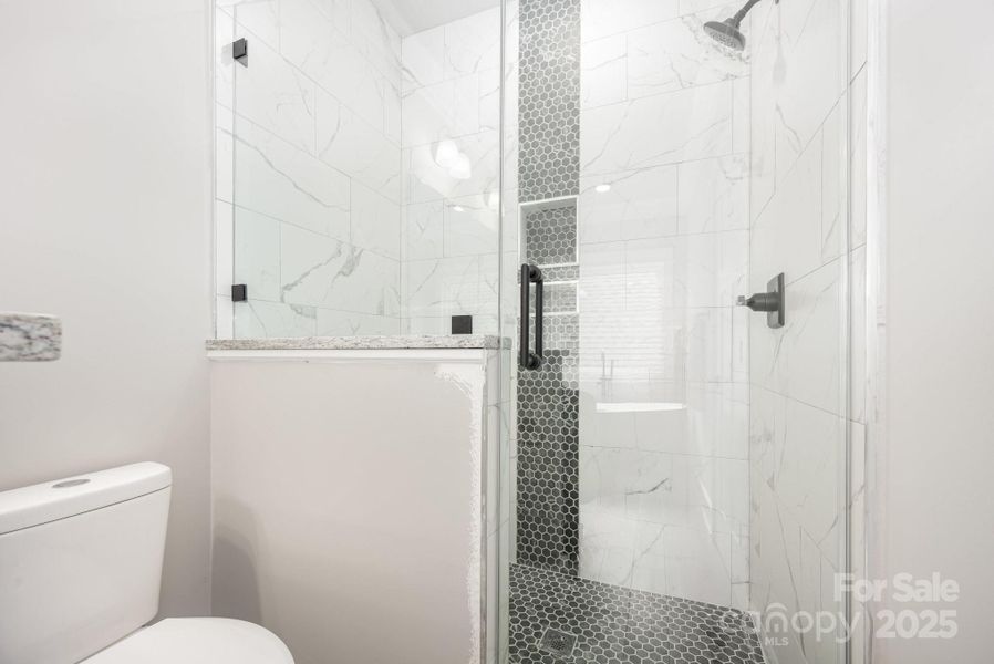 Primary shower Primary shower