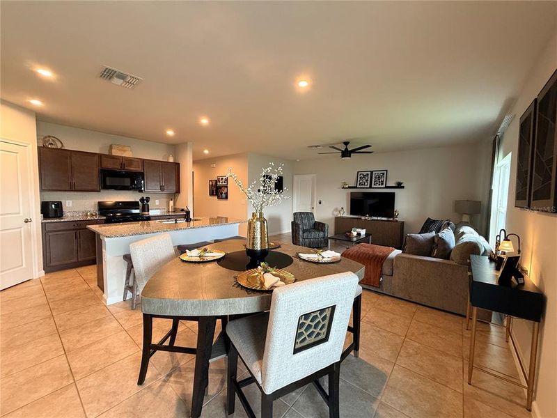 Furnished interior view inside a new home in , Haines City (Image 13).