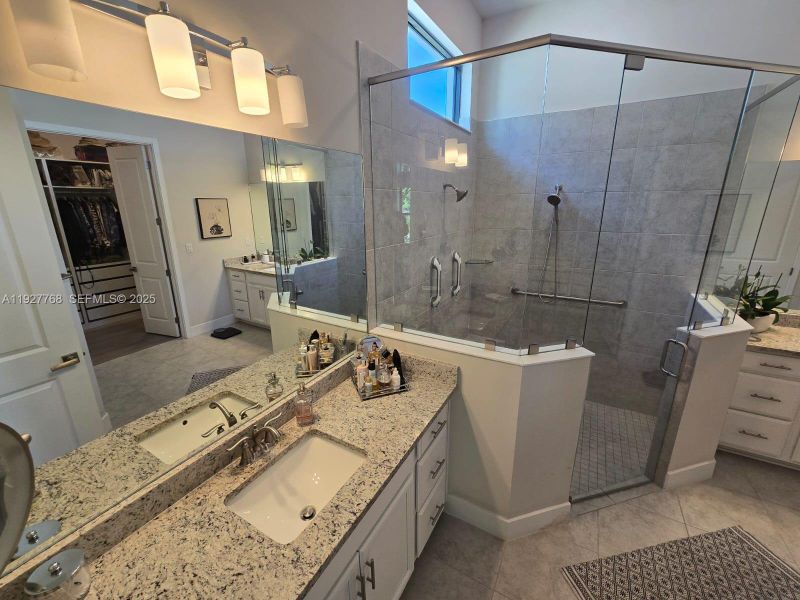 Furnished interior view inside a new home in , Parkland (Image 36). Furnished interior view inside a new home in , Parkland (Image 36).