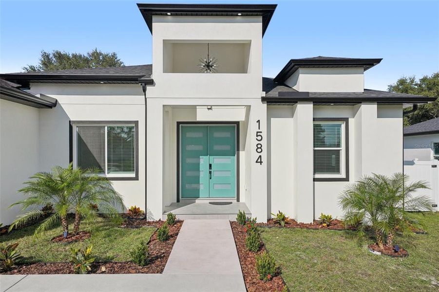 Exterior details and patio area of a home in , Clearwater (Image 3). Exterior details and patio area of a home in , Clearwater (Image 3).