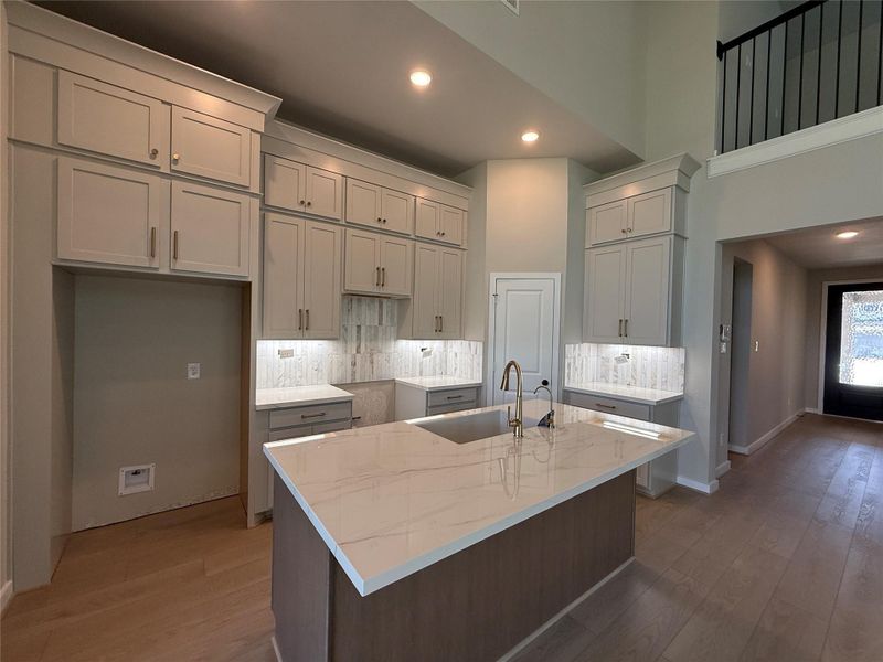 Furnished interior view inside a new home in Austin Point, Richmond (Image 3).