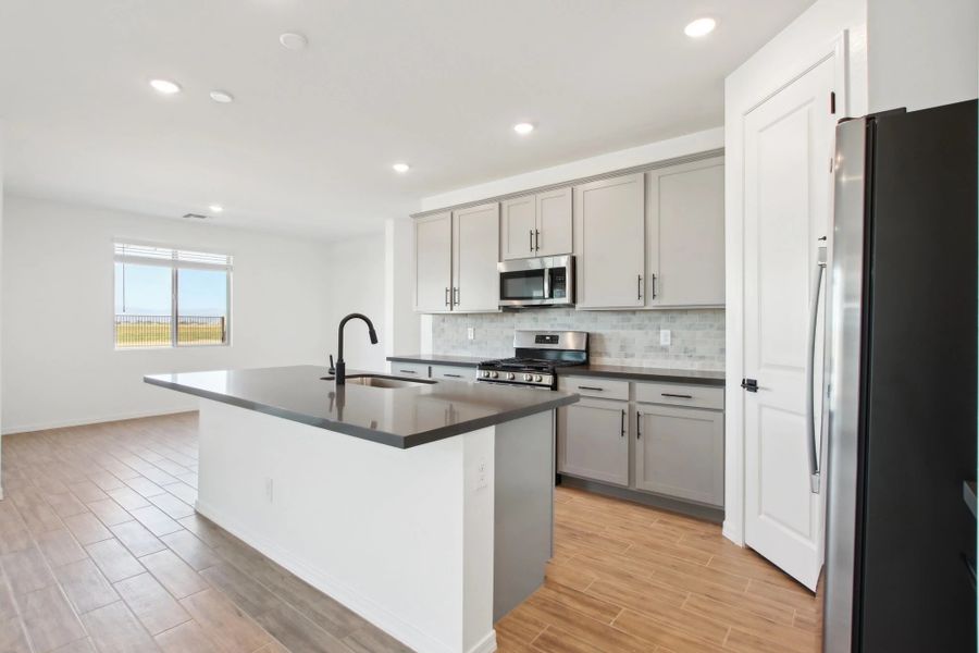 Kitchen and Dining Nook