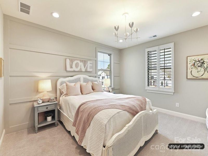 Furnished interior view inside a new home in , Lancaster (Image 8).