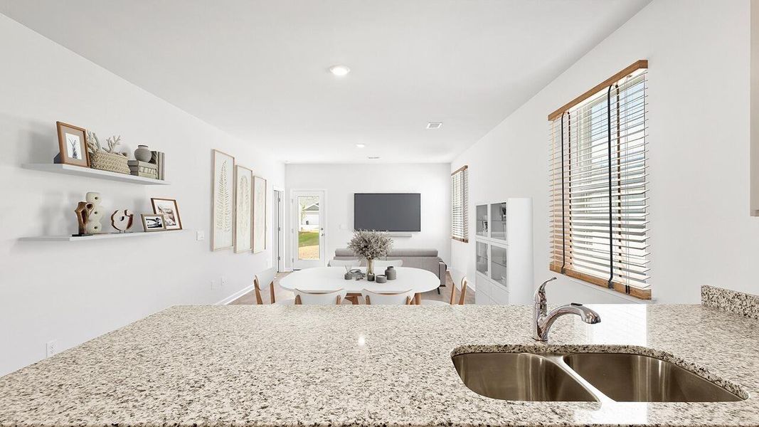 Furnished interior view inside a new home in Evergreen, Holly Hill (Image 8).