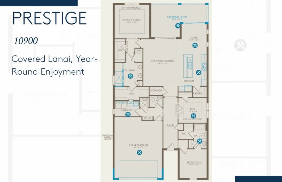 2D floor plan layout of this home in Costa Pointe, Vero Beach, FL (Image 2). 2D floor plan layout of this home in Costa Pointe, Vero Beach, FL (Image 2).