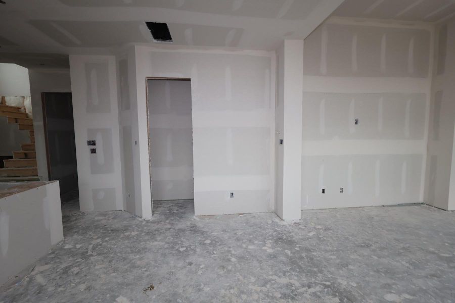 In-progress construction of a new home in Sienna - Landmark Row Collection, Missouri City, TX (Image 3).