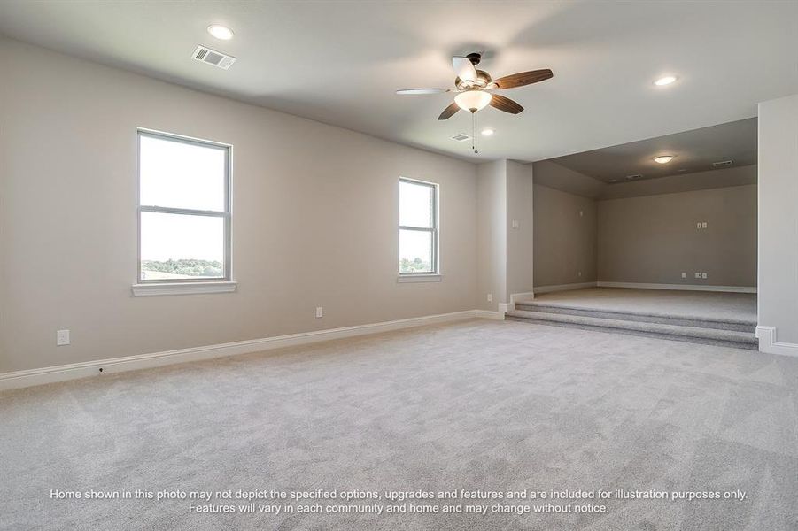 Example Game and Media Room