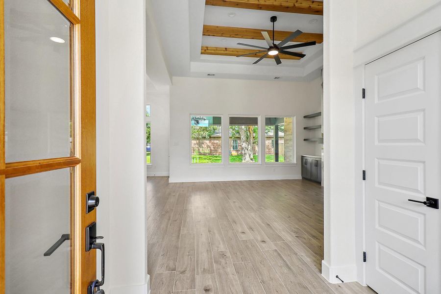 Spacious, unfurnished interior of a new home in , Crosby (Image 17).