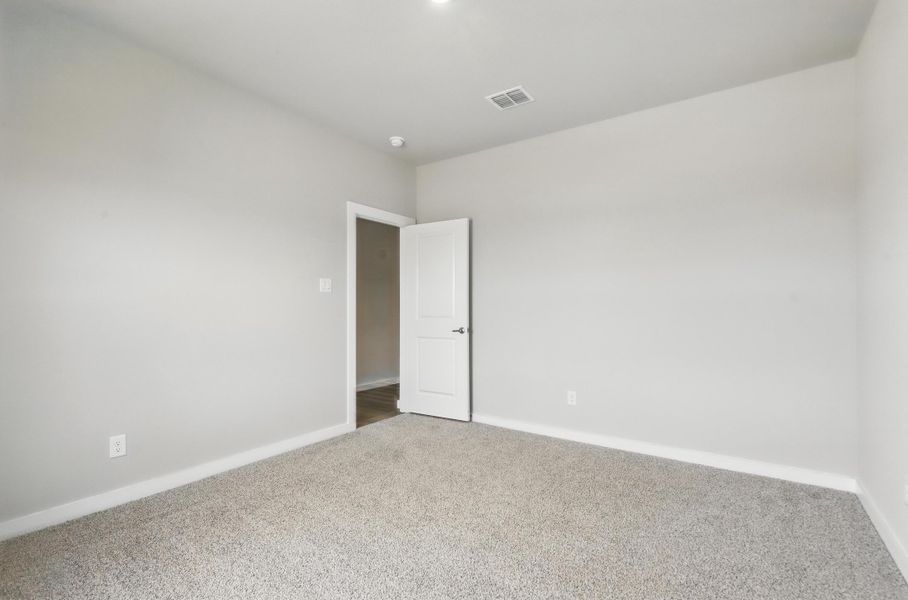 Representative unfurnished interior of a home built from the McKinley I by Cheldan Homes in Terra Vista, Springtown (Image 32).