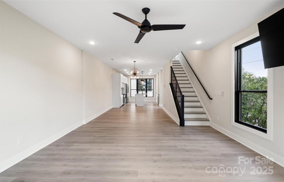 Spacious, unfurnished interior of a new home in , Charlotte (Image 23). Spacious, unfurnished interior of a new home in , Charlotte (Image 23).