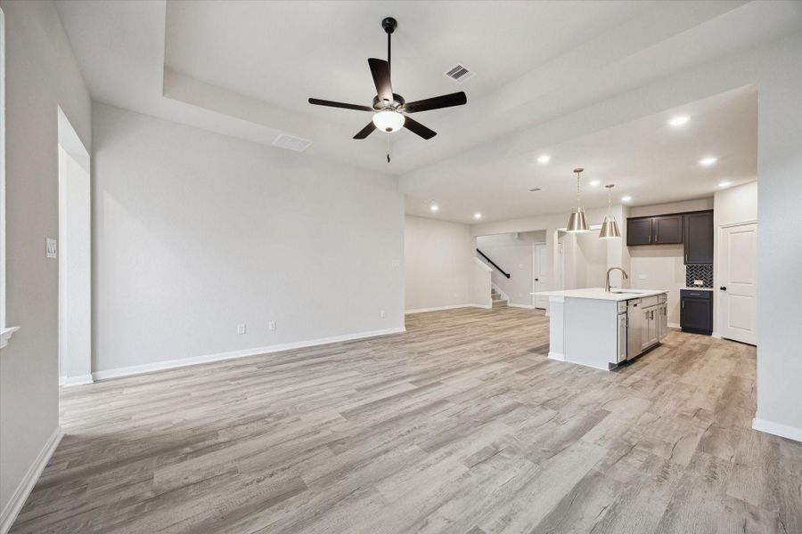 Spacious, unfurnished interior of a new home in Elyson, Katy (Image 24).