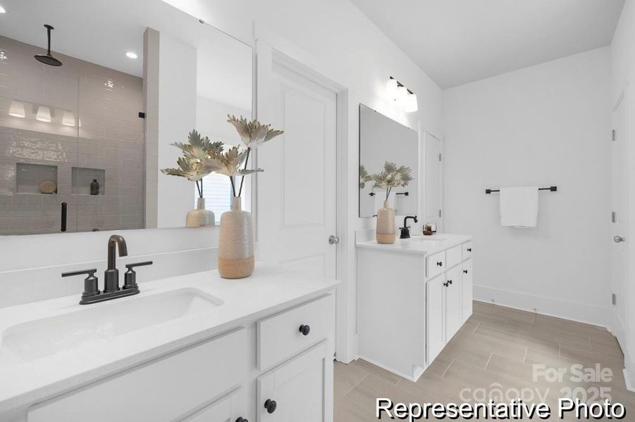 Furnished interior view inside a new home in Whispering Hills, Locust (Image 11).