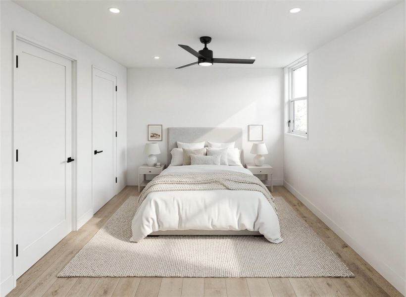 Furnished interior view inside a new home in , Tomball (Image 9).