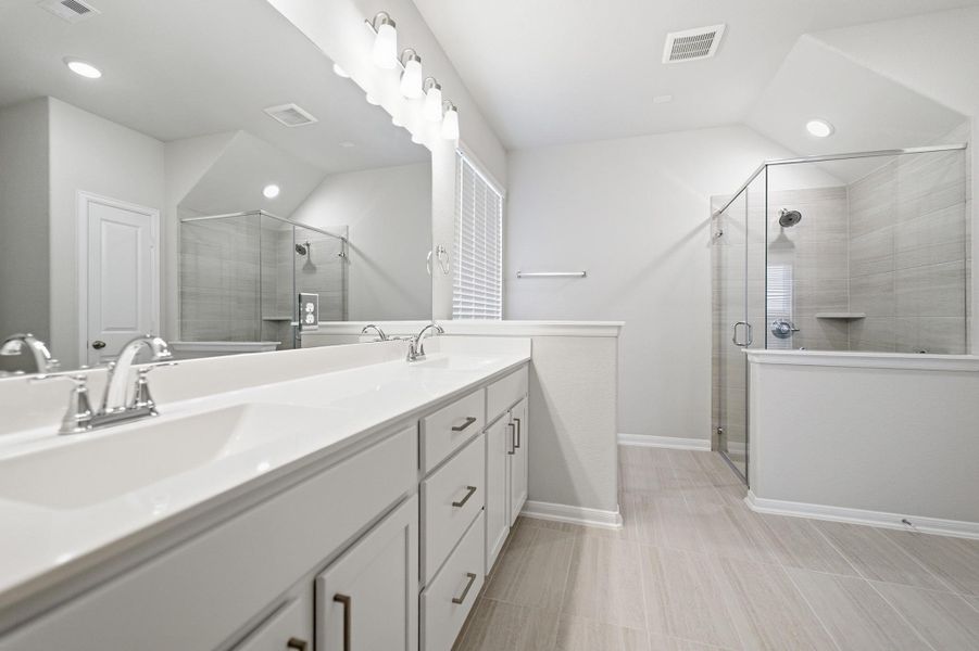 Furnished interior view inside a new home in Mulberry Farms, Santa Fe (Image 3).