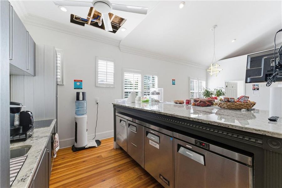 Furnished interior view inside a new home in , Atlanta (Image 6). Furnished interior view inside a new home in , Atlanta (Image 6).