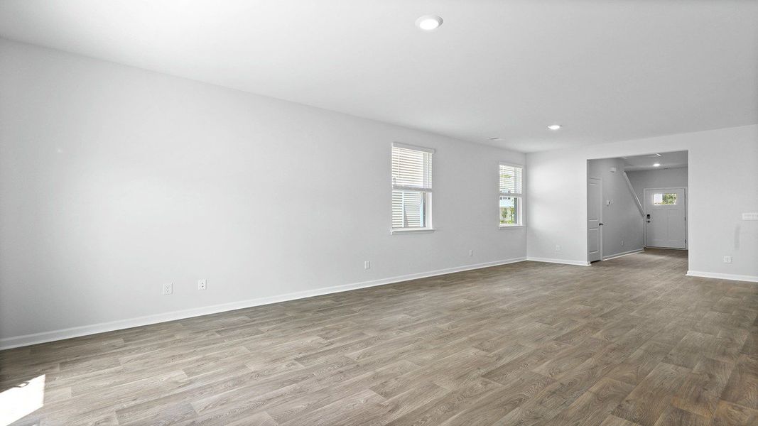 Spacious, unfurnished interior of a new home in Pine Hills at Cane Bay, Summerville (Image 13). Spacious, unfurnished interior of a new home in Pine Hills at Cane Bay, Summerville (Image 13).